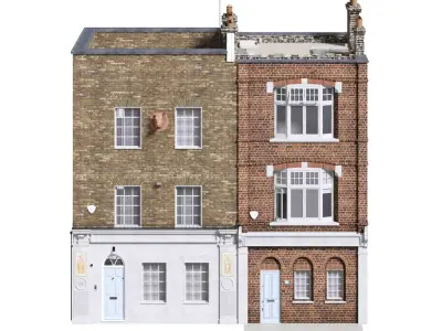 England building at old church str 44-46 London 3D model
