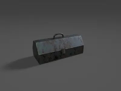 Old ToolBox Free low-poly 3D model purchase