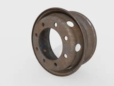 Rim M6 - Old version Free low-poly 3D model