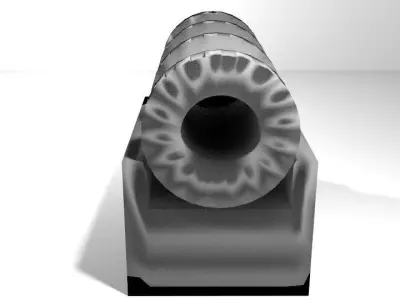 Cannon - Ottoman Bombard 3D model