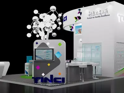 Exhibition - Area -6X9-3DMAX2009-022 3D model