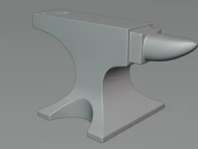 Anvil 3D model 2