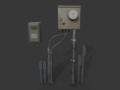 Electrical Box Free 3D model purchase