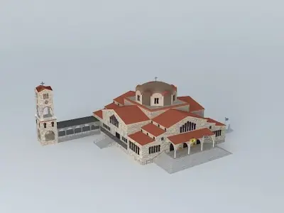 SAINT ATHANASIOS Free 3D model purchase