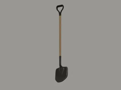Hand Shovel 3D model