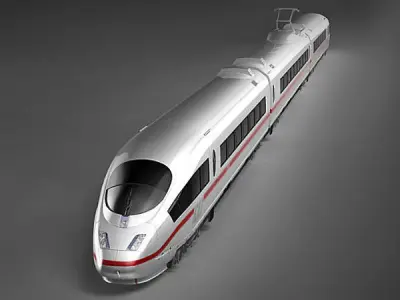 ICE 3 train 3D model