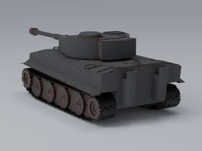 Tiger Tank 3D model
