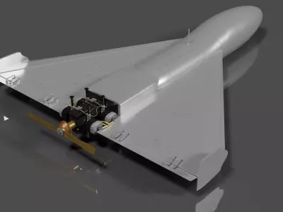 Drone Shahed 3D model