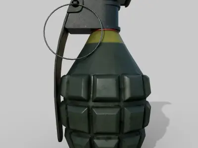 Grenade MK 2 Low-poly 3D model