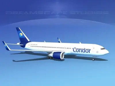 Boeing 767-300 Condor 3D model
