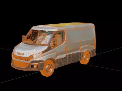 Iveco Daily L1H1 Cargo Van 3D model