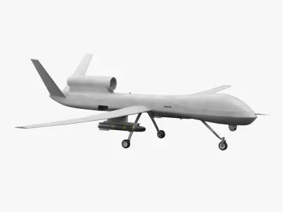 UAV Drone 3D model by weeray