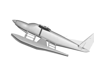 CESSNA CE 208 AMPHIBIAN 3D model