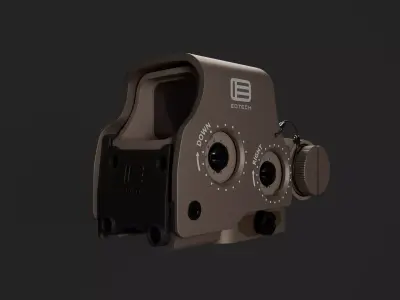 Eotech EXPS3 Model Low-poly 3D model