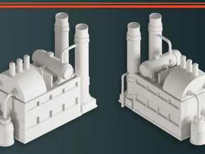Factory Units-VOL03 3D model