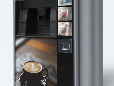 Vending machine 3D model order