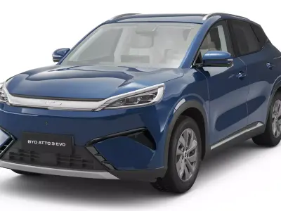 2026 BYD Atto 3 Evo with Interior 3D model