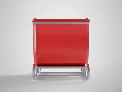 Santa Claus sleigh  3D model purchase