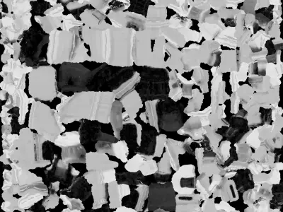 Green Rifle Gun 3D model