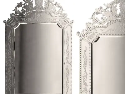 Venetian mirror 3D model