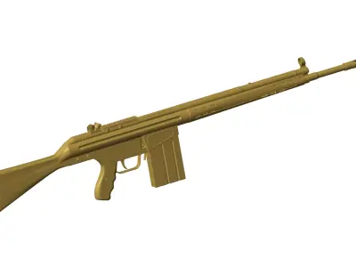 G3  RIFLE 3D model
