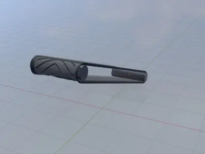 Conveyor belt system with shape key animation Mid-Poly 3D model