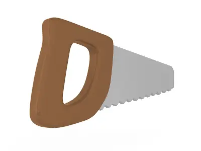 Handsaw saw 3D model