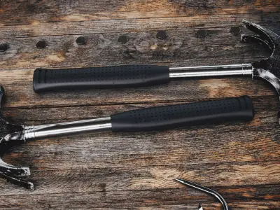 High Quality Worn Hammer 3D model