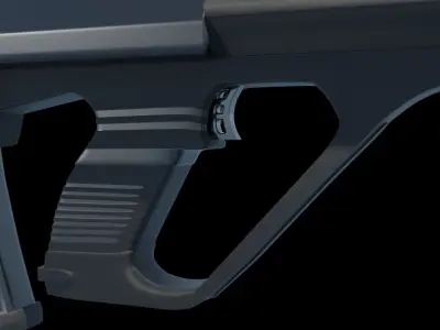 machine gun 3D model 23