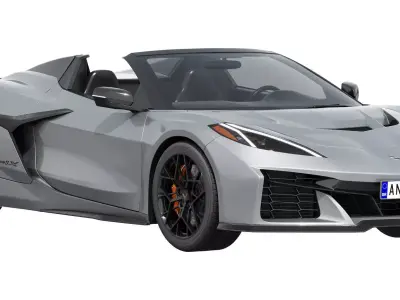Chevrolet Corvette ZR1X Convertible 2026 3D model