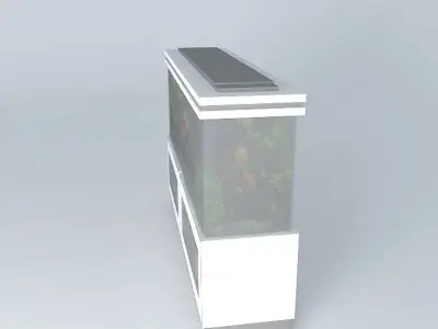 Aquarium fish tank Free 3D model
