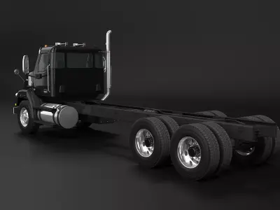 Autocar DC-64 R Severe Truck 3D model