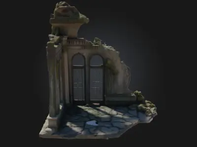 Ruins of Time  Echoes of Eternitys Decay 3D model