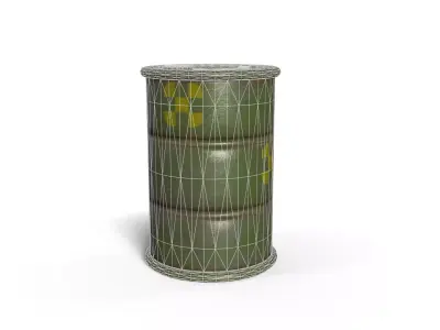 OilBarrel01-MorisonDesign Free low-poly 3D model