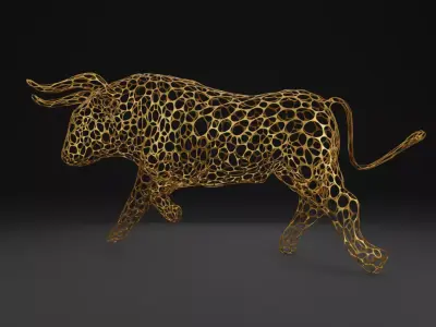 BullAbstract 3D model