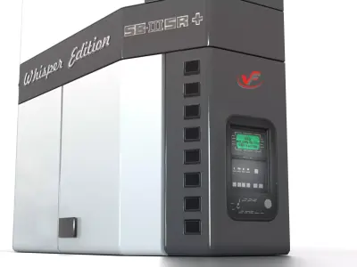 Thermo King SB-III SR Plus Whisper Edition Refrigeration Unit Low-poly 3D model