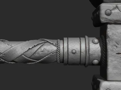 Zbrush Hummer HighPoly 3D model