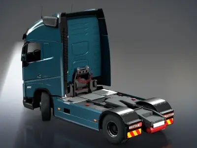 Volvo FH16 2020 Low-poly 3D model
