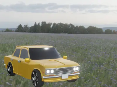 datsun 510 car 3D model