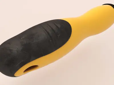 screwdriver set Low-poly 3D model purchase