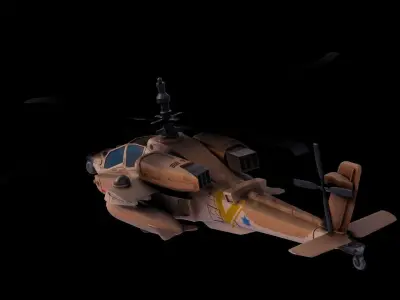 Israeli Air Force Saraf 3D model