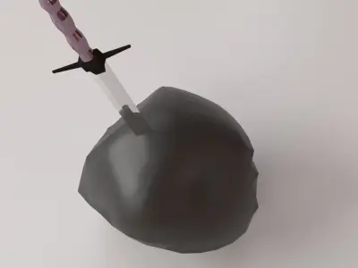 Excalibur sword 3D model order