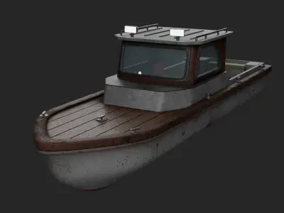  Speed Boat Free 3D model