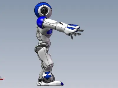 NAO robot v4 3D model