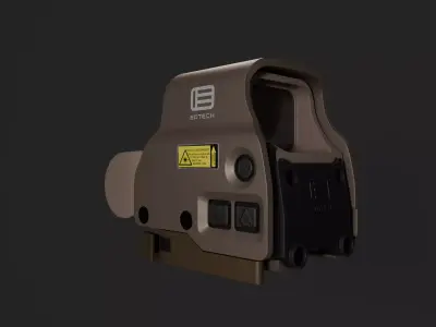Eotech EXPS3 Model Low-poly 3D model