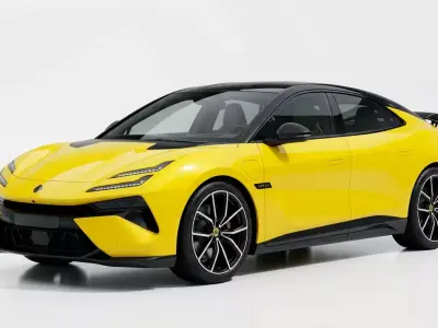 Electric Hyper Sedan Next Gen Performance 3D model