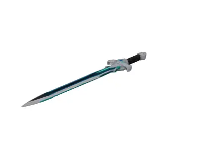 Futuristic Energy Sword in Unreal 5 3D model