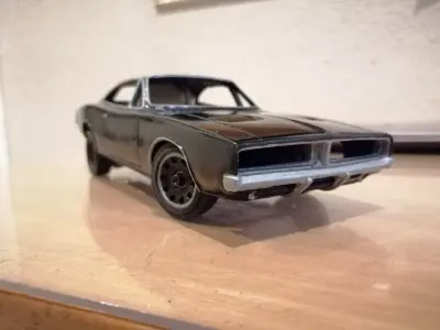 Dodge Charger MiniZ body 3D print model