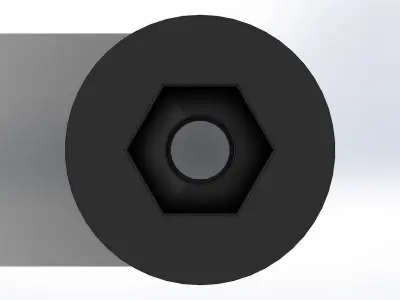 Soquete Grande 38mm x 1 pol Big Socket 3D model