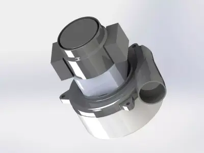 Vacuum Cleaner Motor 3D model